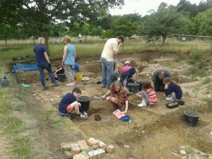 Colchester Young Archaeologists visit to Marks Hall